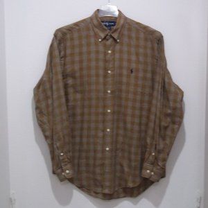 Ralph Lauren Yarmouth Mens Shirt Plaid 2008